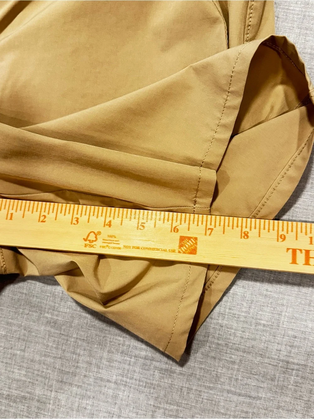 Lands' End Men's Chino-Style Khaki Shorts
